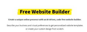 GetReponse AI website design